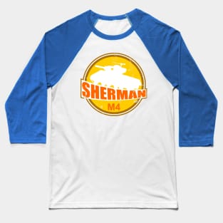 M4 Sherman (distressed) Baseball T-Shirt